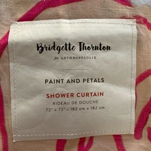 New Anthropologie Shower Curtain